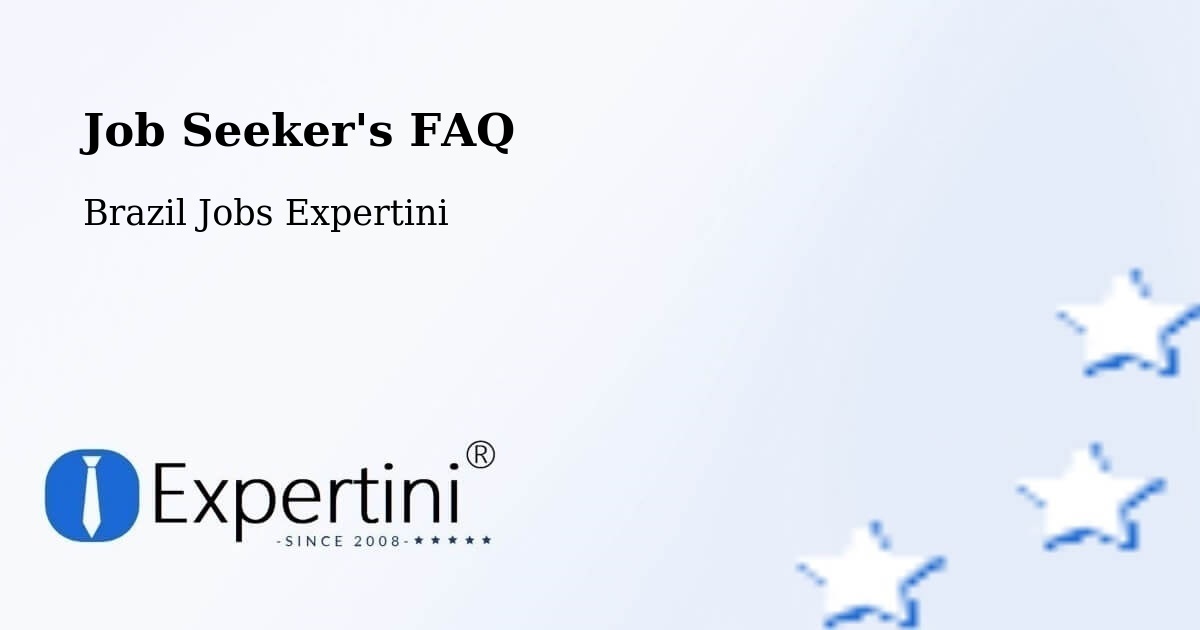 Job Seeker FAQ – Reduto - Brazil Jobs Expertini