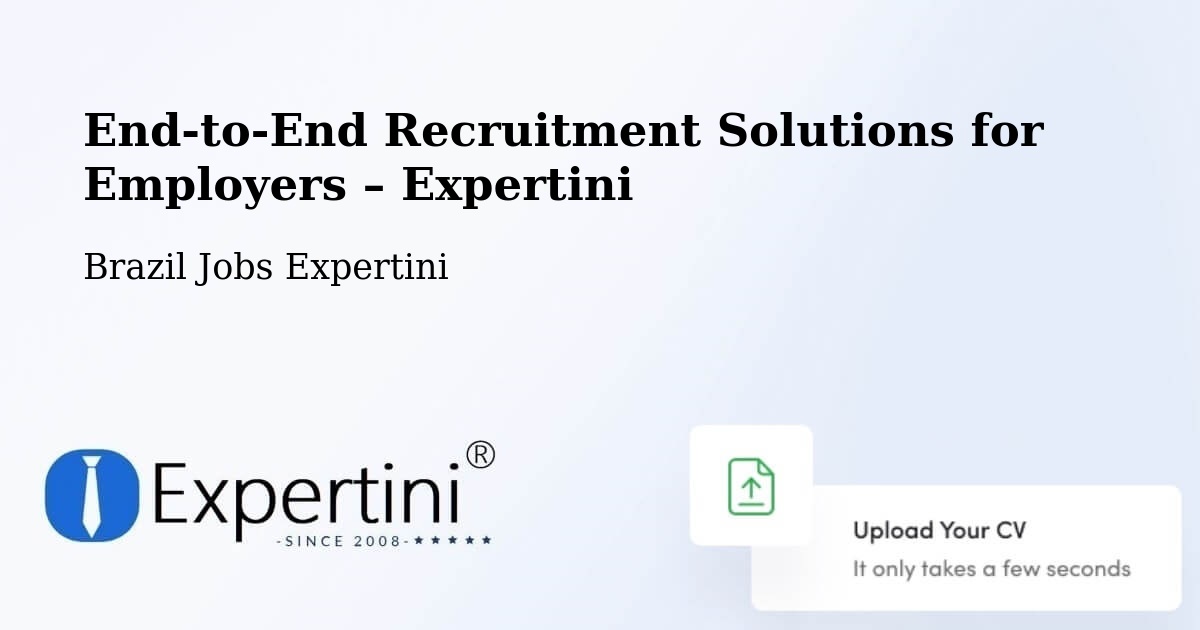 Recruitment Solutions for Employers – Reduto - Reduto, Brazil Jobs Expertini